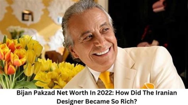 Bijan Pakzad Net Worth, Income, Salary, Earnings, Biography