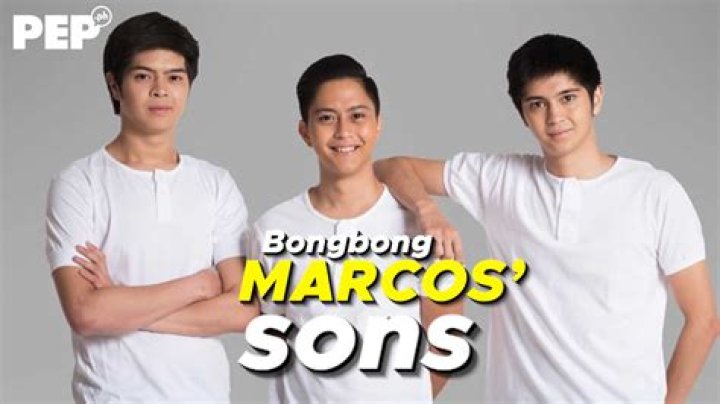 Bongbong Marcos Sons: Who Are Bongbong Marcos’ Children Ferdinand Alexander Araneta Marcos, Joseph Simon Araneta Marcos, And William Vincent Araneta Marcos?