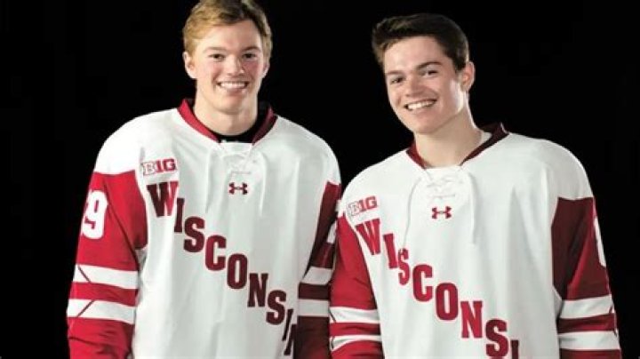 Cole Caufield Brother Brock Caufield Is A Hockey Star For Wisconsin Badgers