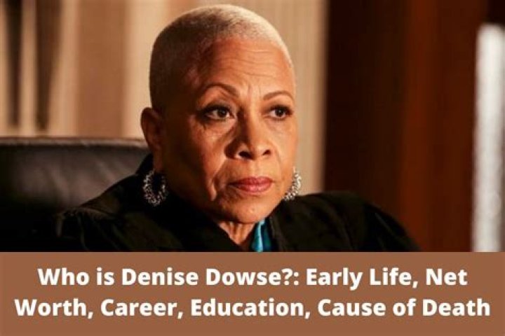 Denise Dowse Bio, Death, Husband, Age, Net Worth, Career, Family
