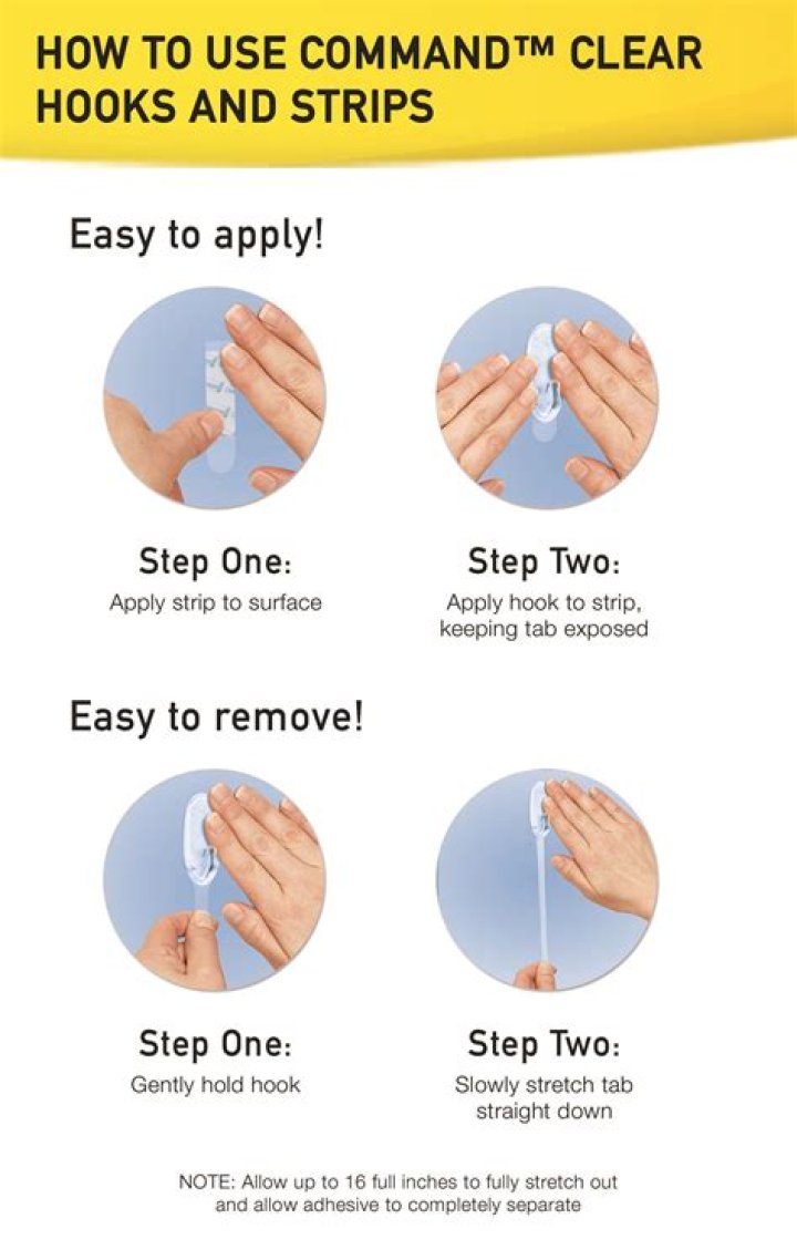 Do command strips work on fabric