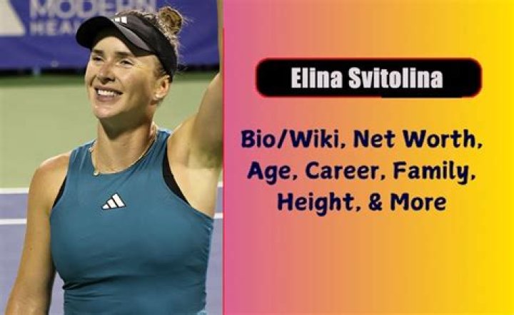 Elina Svitolina Age, Wiki, Biography, Wife, Children, Salary, Net Worth, Parents