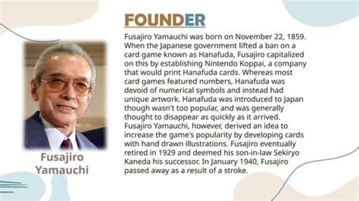 Fusajiro Yamauchi’s biography, net worth, fact, career, awards and life story