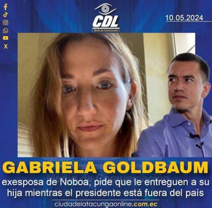 Gabriela Goldbaum Wikipedia And Edad | Hija Lucia And Familia