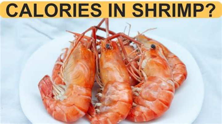 How many calories in steamed shrimp