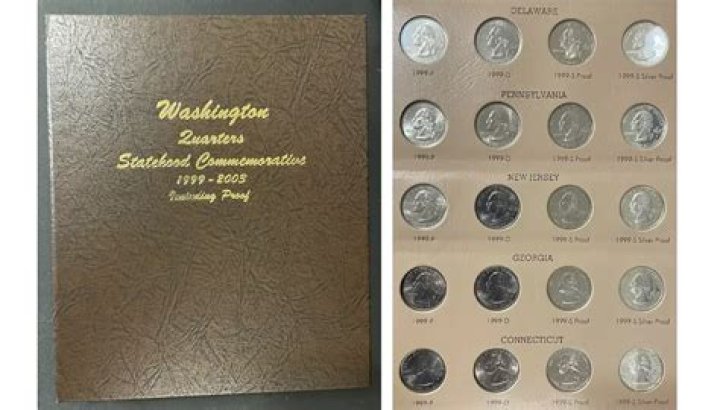How much is a 50 state quarter collection worth