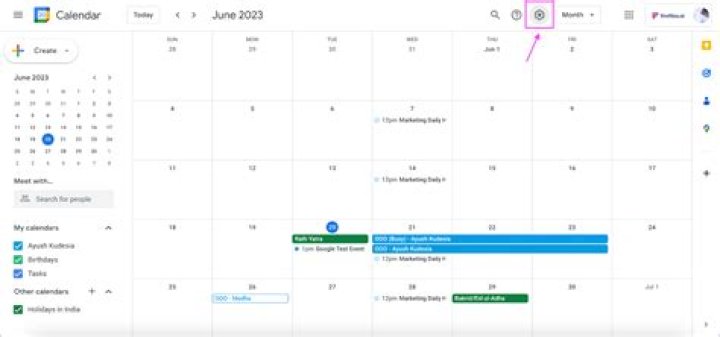 How to cancel google calendar event