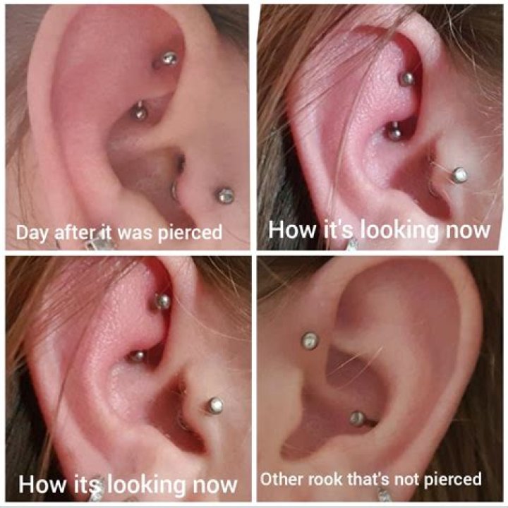 How to clean rook piercing