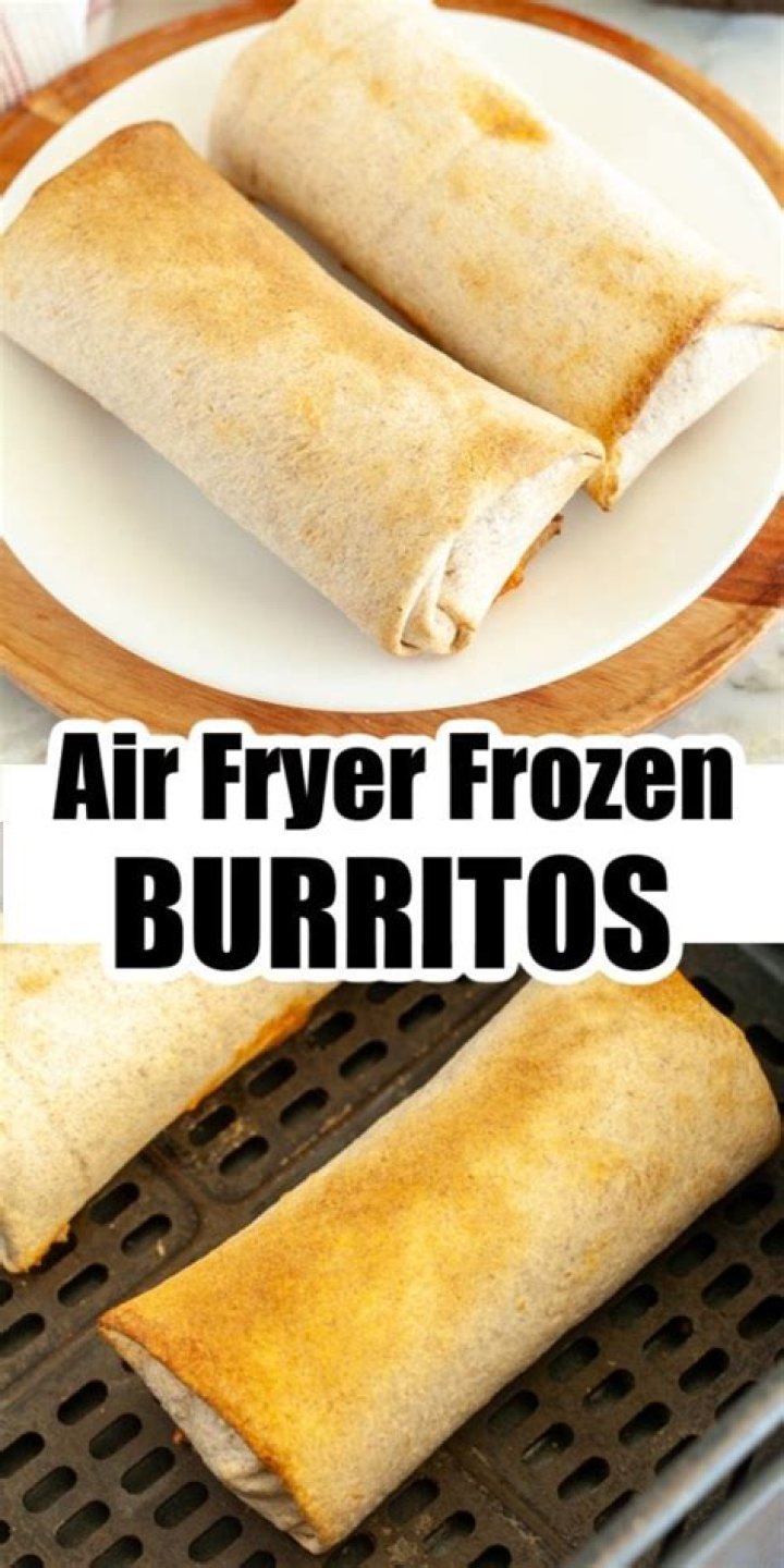 How to cook frozen burritos in air fryer