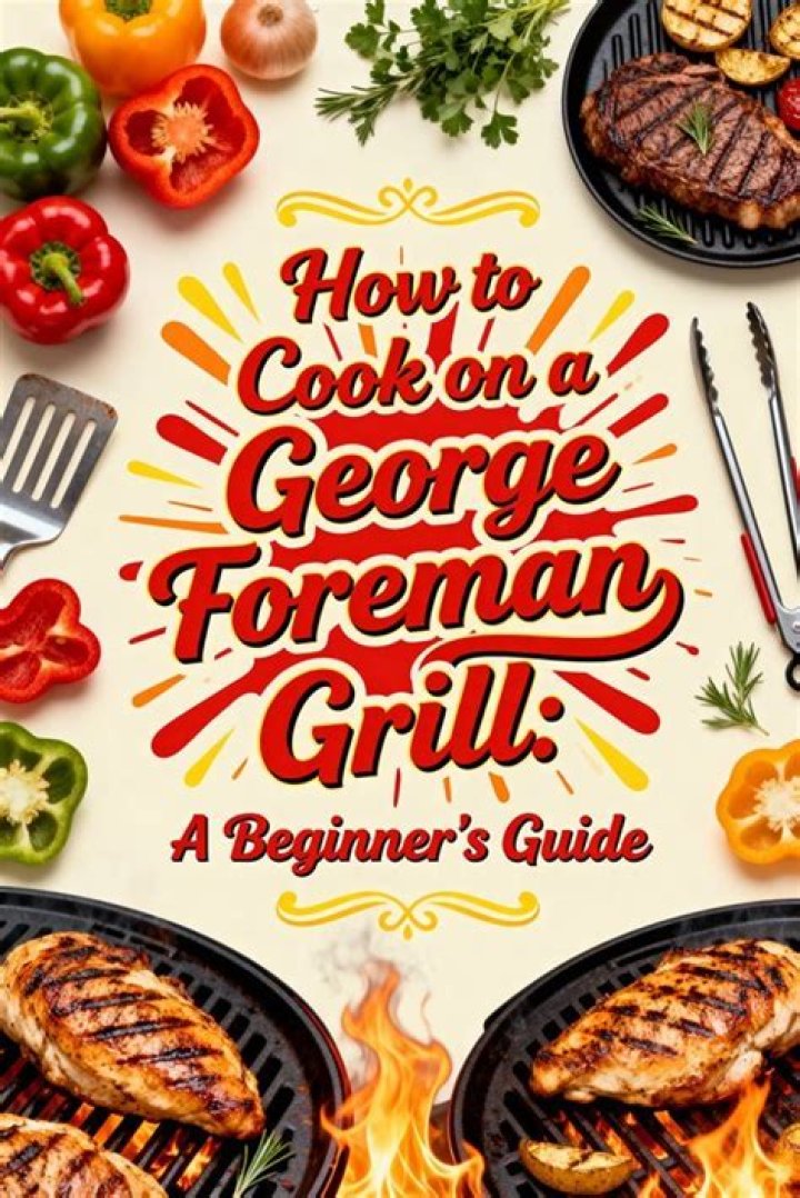 How to cook on a george foreman grill