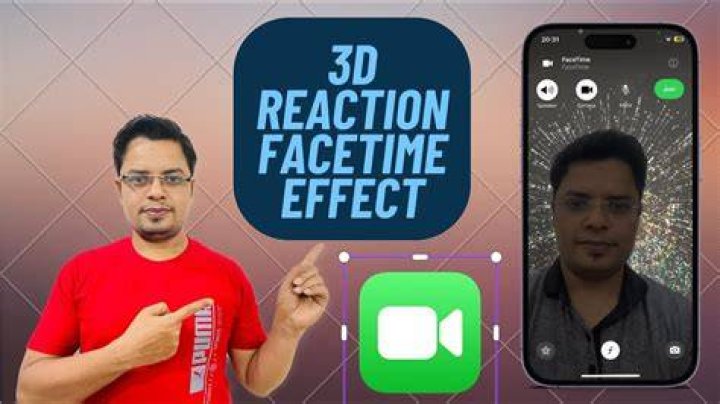 How to do effects on facetime