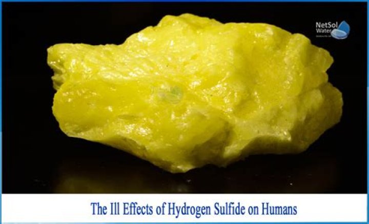 How to get rid of hydrogen sulfide in body