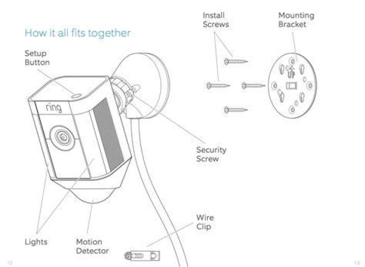 How to install ring camera