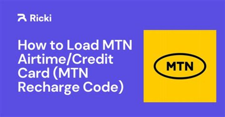 How To Load MTN Airtime/Credit