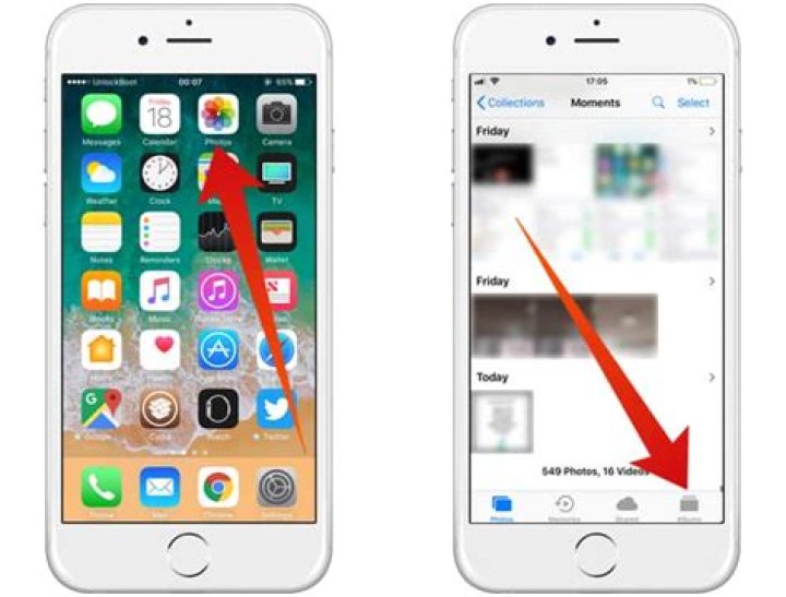 How to make a slideshow on iphone