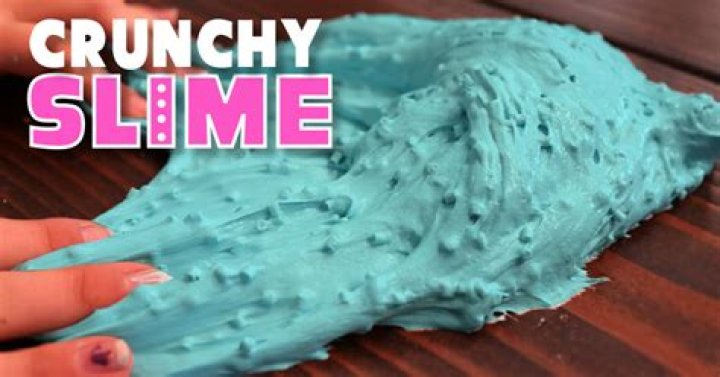 How to make crunchy slime