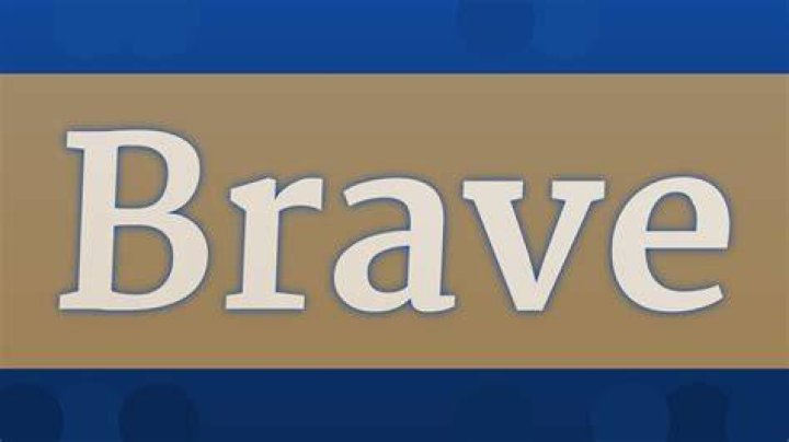 How to pronounce brave