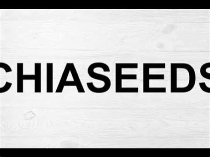 How to pronounce chia seeds