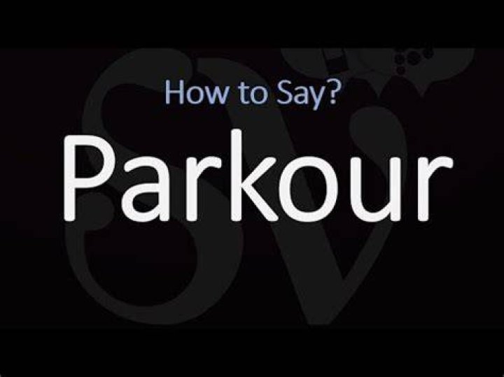 How to pronounce parkour