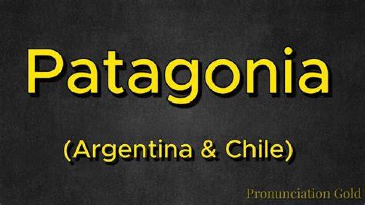 How to pronounce patagonia