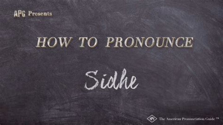 How to pronounce sidhe