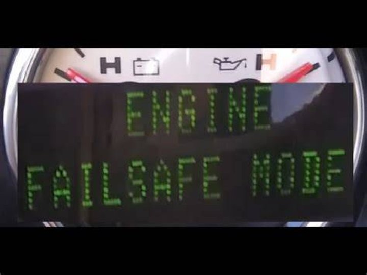 How to reset engine failsafe mode