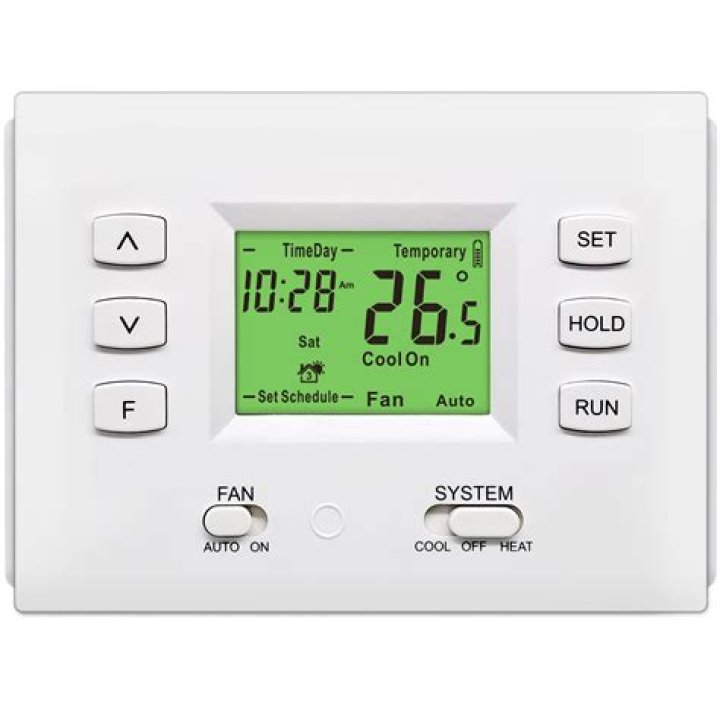 How to reset lux kono thermostat