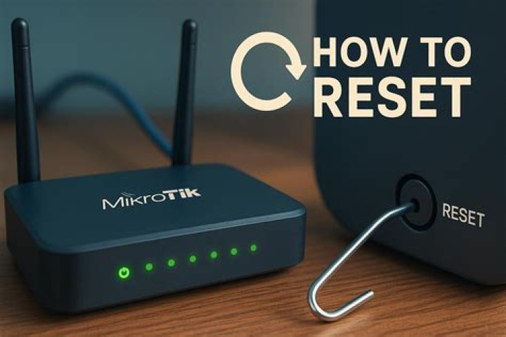 How to reset mikrotik switch