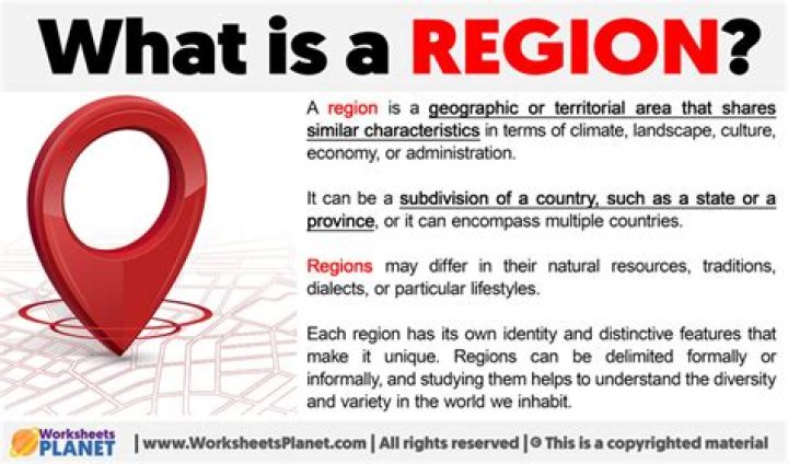 How to spell region