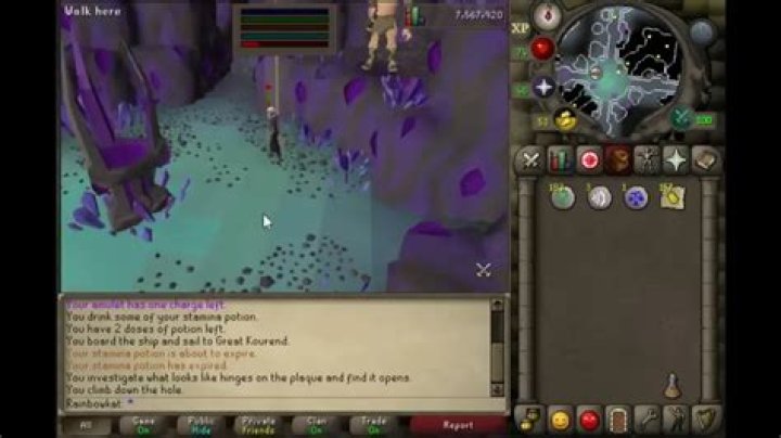 How to travel to great kourend