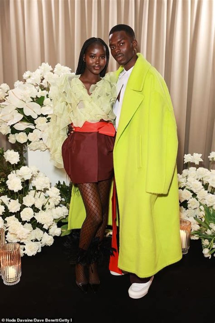Intimate Details Of Runtown’s Love story With Girlfriend Adut Akech