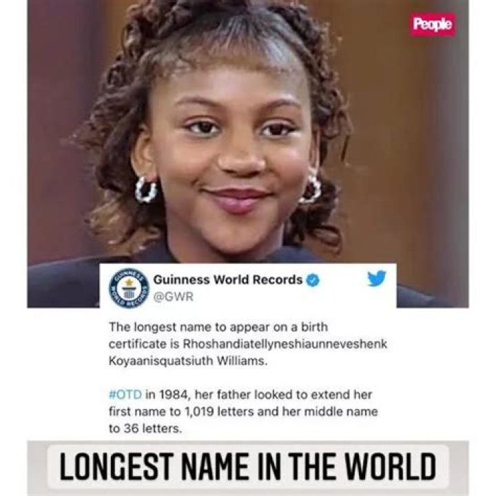 Jamie Girl With The Longest Name Where Is She Now And What Is She Doing