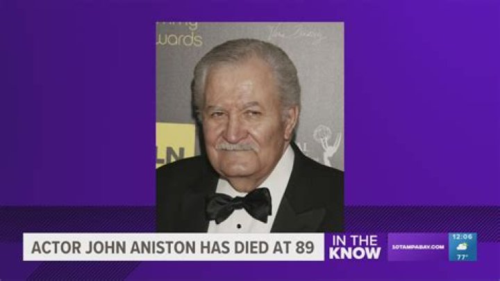 John Aniston Death: How Did He Die? Cause Of Death Explained