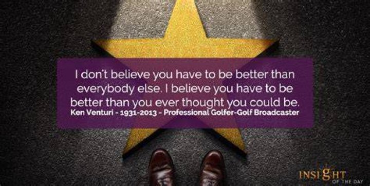 Ken Venturi Top 13 Quotes