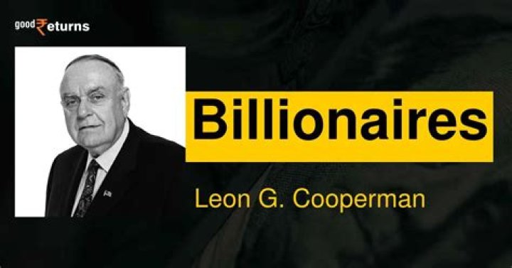 Leon G Cooperman Biography, Age, Education, Net Worth, More Taxes, Wife and Children.