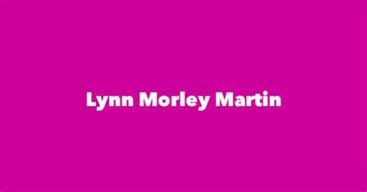 Lynn Morley Martin