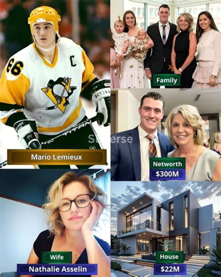 Mario Lemieux and Nathalie Asselin Age, Wikipedia, Biography, Children, Salary, Net Worth, Parents.