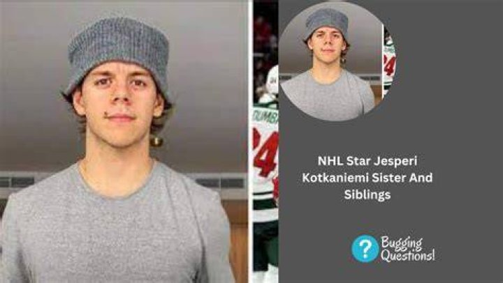 NHL Star Jesperi Kotkaniemi Sister: How Many Siblings Does He Have? Parents And Net Worth