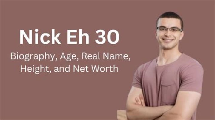 Nick Eh 30 Bio, Wiki, Age, Height, Family, Girlfriend, Youtube, Merch, Twitch and Net Worth