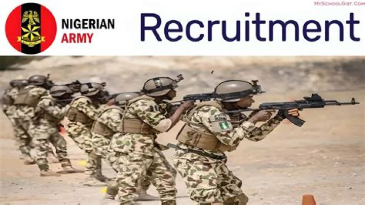 Nigerian Army Recruitment: Form, Portal, List etc.