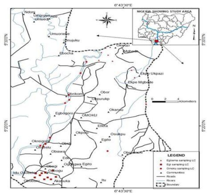 Ogba–Egbema–Ndoni Postal Codes (Rivers State)