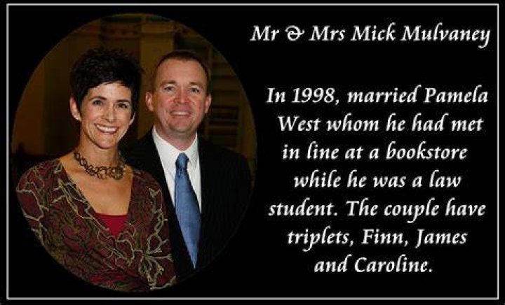 Pamela West Mulvaney Mick Mulvaney’s wife Age, Wikipedia Biography Family &Twitter