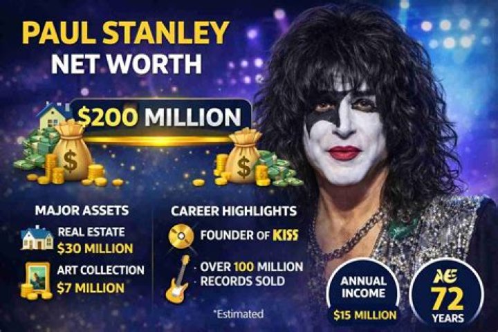 Paul Stanley Net Worth, Income, Salary, Earnings, Biography