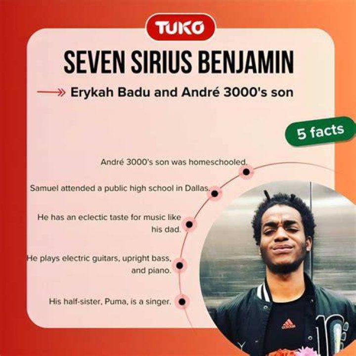 Seven Sirius Benjamin: Erykah Badu’s Son, Truth About Him