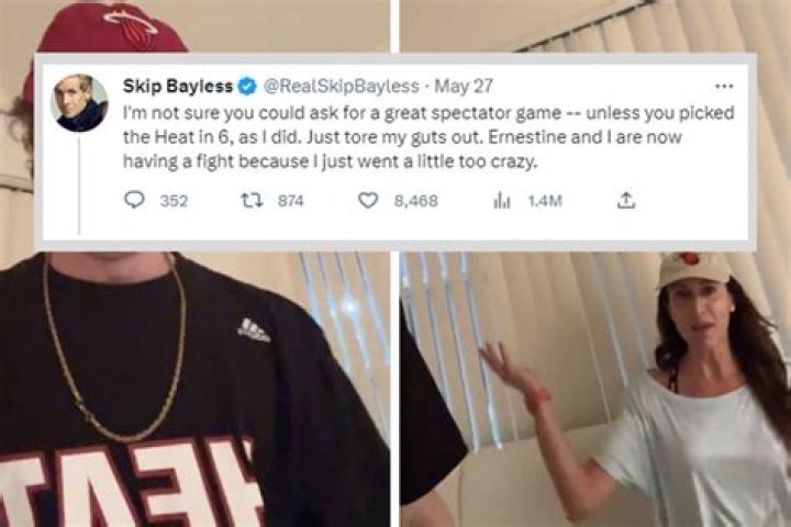 Skip Bayless Wife Ernestine Sclafani’s Photo Is Viral On The Internet, See How The Sports Fans React