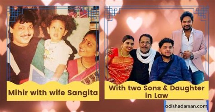 Son Amlan Das and Wife Sangita – Actor Mihir Das Passed Away, Death From Bad Health