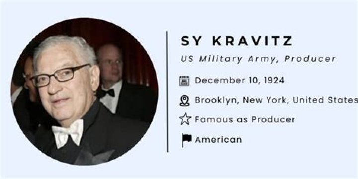 Sy Kravitz Biography; Net Worth, Son, Cause Of Death And Movies