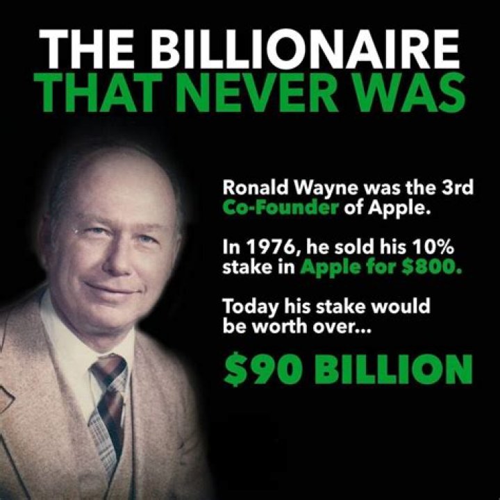 The Reality Of Ronald Wayne’s Net Worth And Why He Sold His Apple Shares For $800