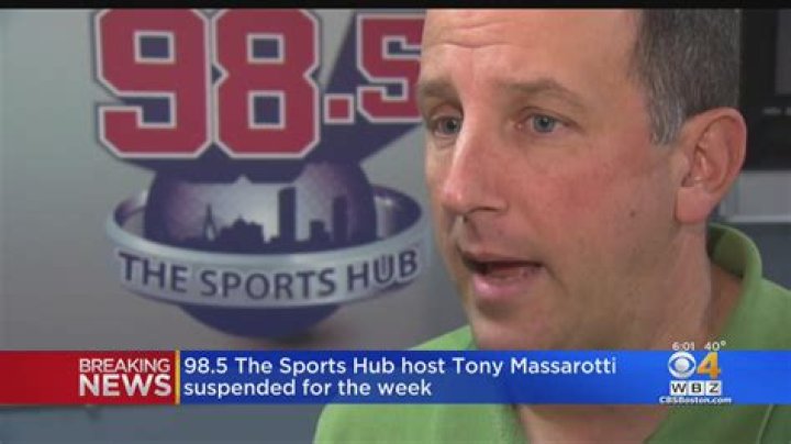 Tony Massarotti Wikipedia, Wife, Salary, Height, Red Sox, and Net Worth