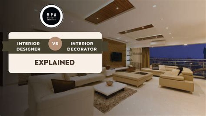 What is the Difference Between Interior Decorating and Interior Designing